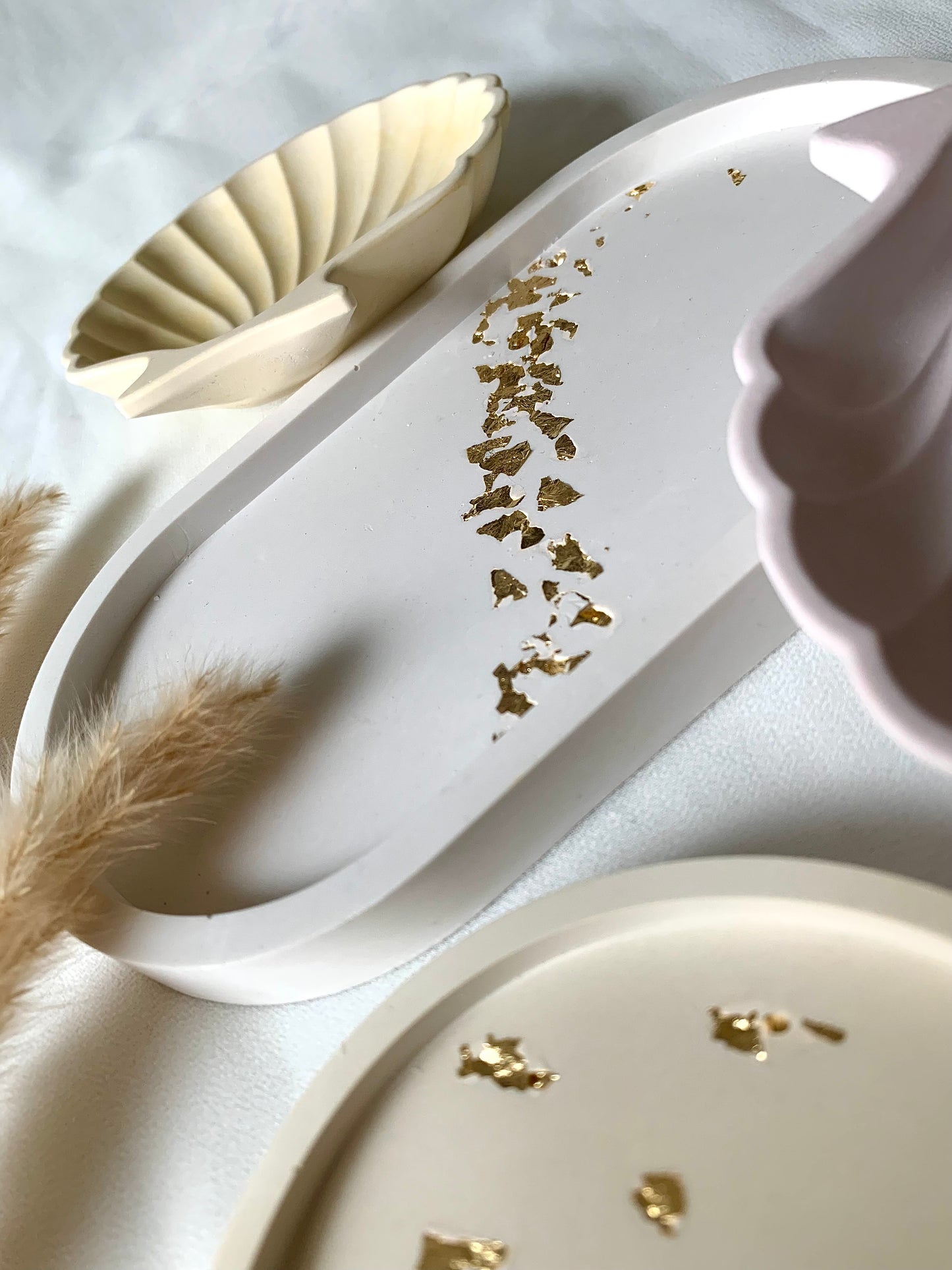 Tablett „oval-gold“