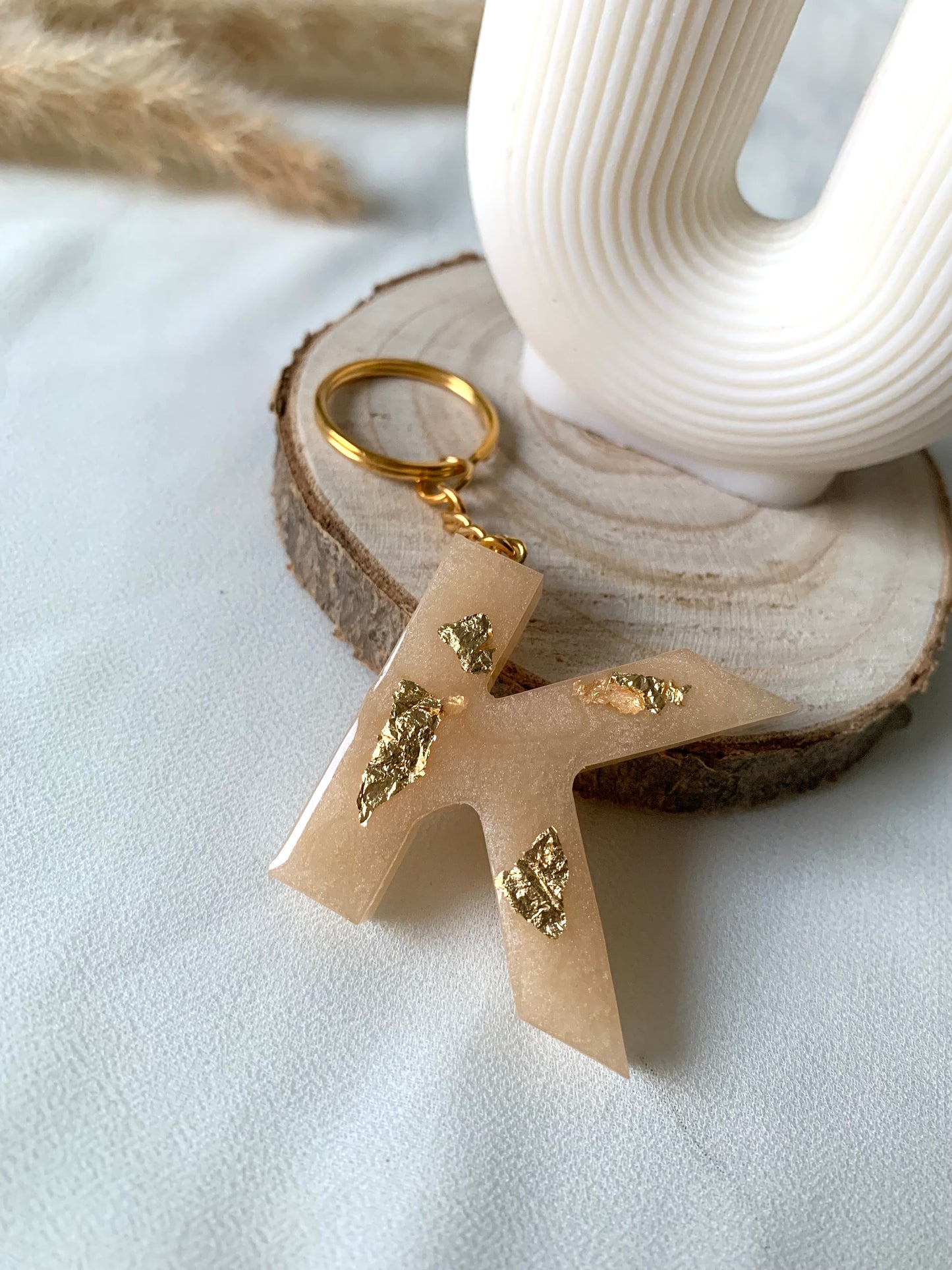 Buchstabe „champagne“