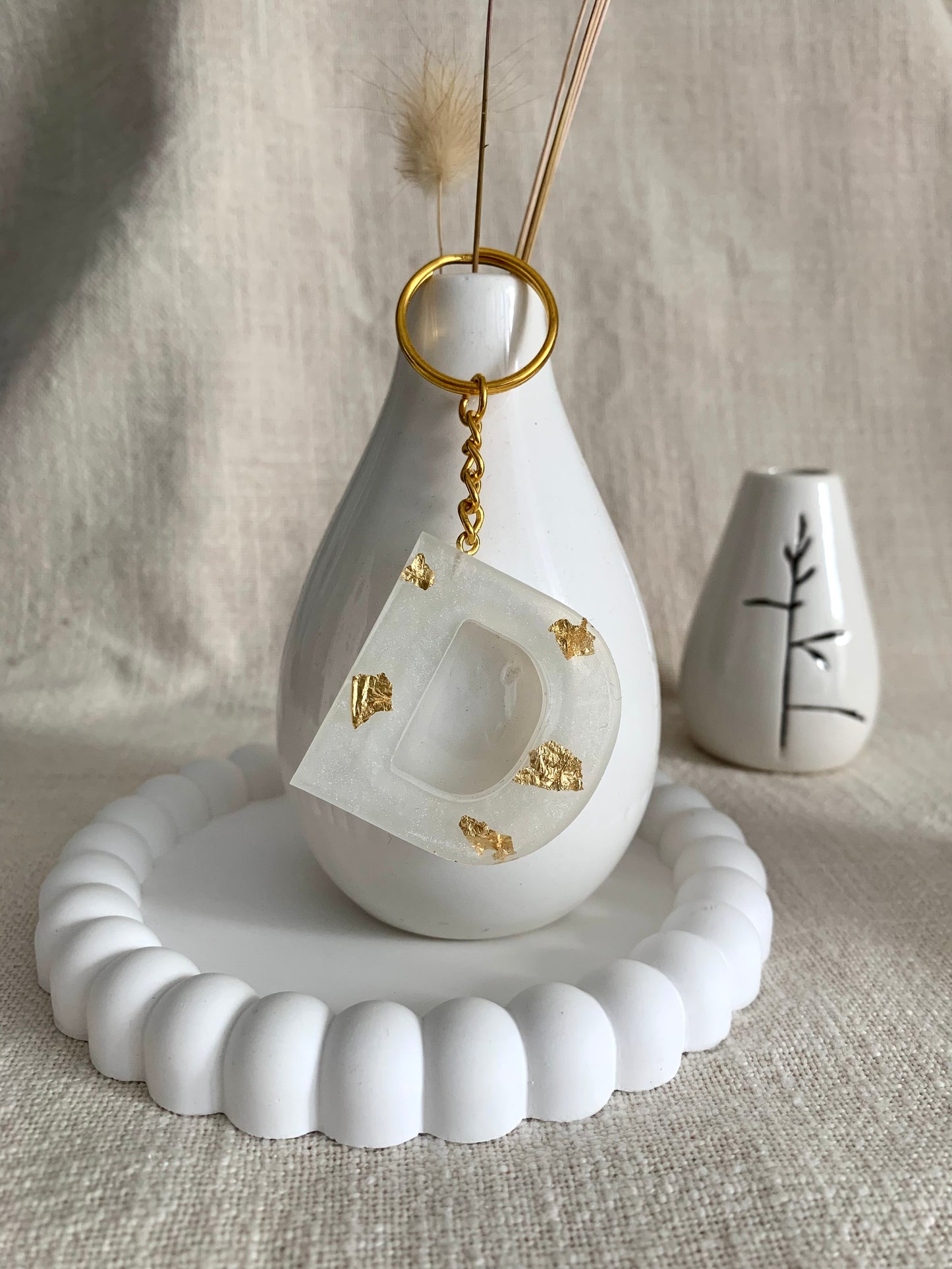 Buchstabe „weiß“